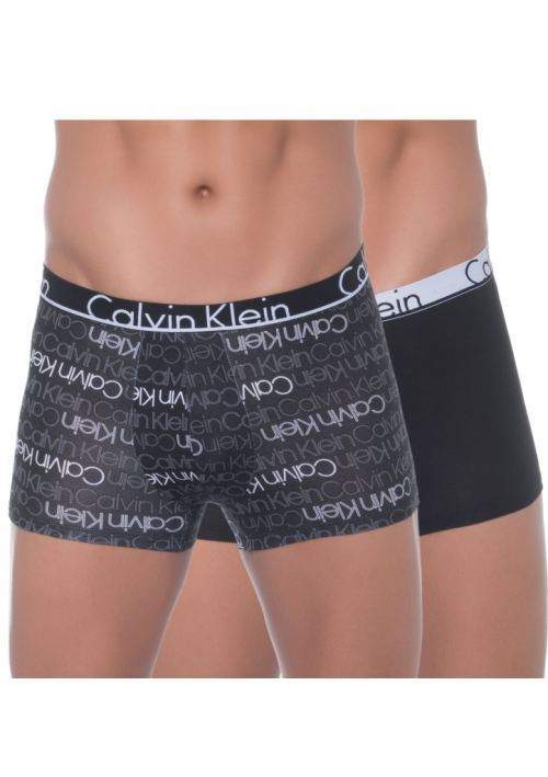 Boxerky Calvin Klein NU8643 2 PACK XL Fialová