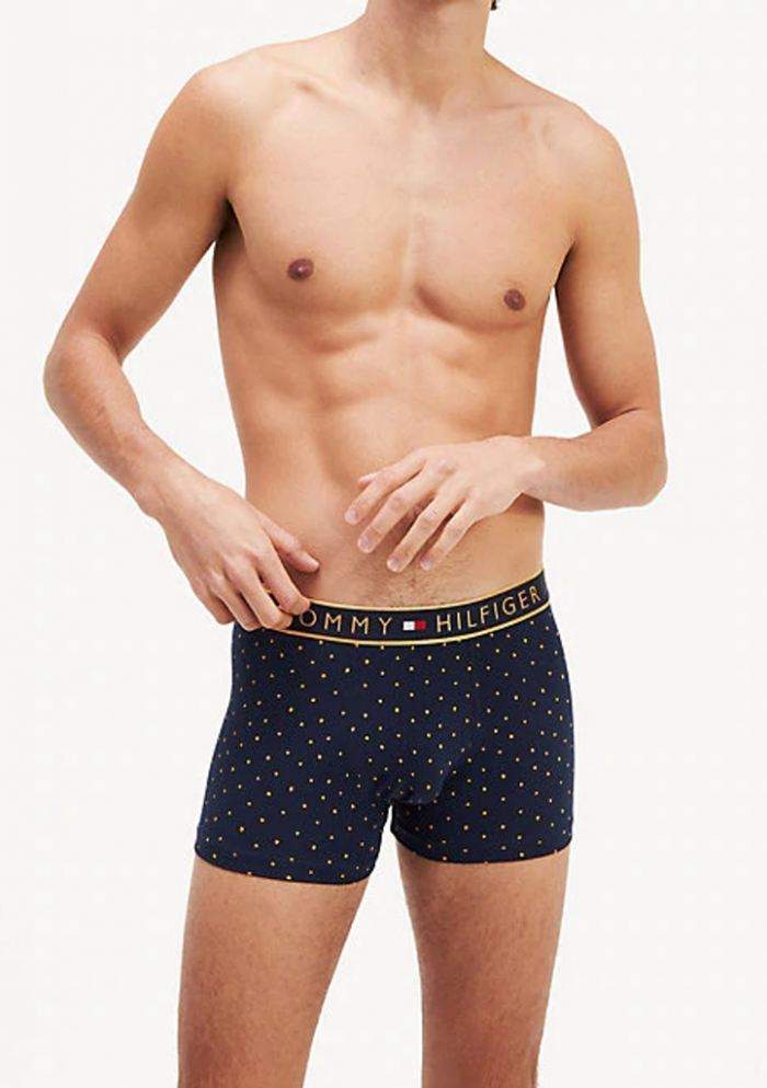 Boxerky Tommy Hilfiger UM0UM01558 L Tm. modrá