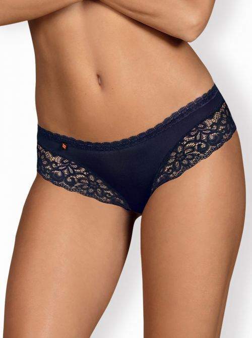 Jedinečné kalhotky Drimera panties – Obsessive S/M Modrá