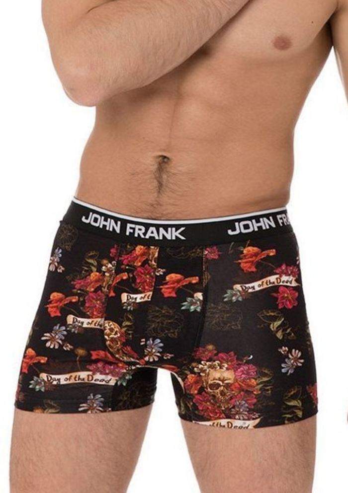 Pánske boxerky John Frank JFB51 XL Čierna