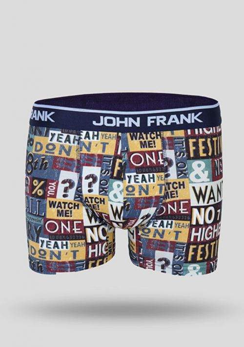 Pánske boxerky John Frank JFBD205 XL Podľa obrázku