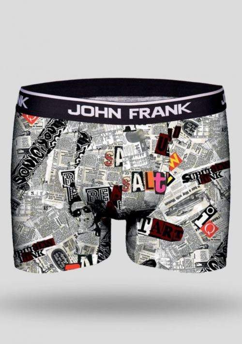 Pánske boxerky John Frank JFBD221 L Podľa obrázku