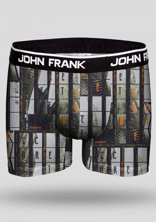 Pánske boxerky John Frank JFBD231 L Podľa obrázku
