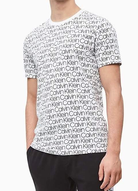 Pánske tričko Calvin Klein NM1699 S Biela