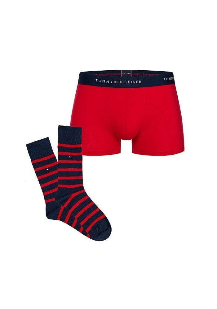 Pánsky set Tommy Hilfiger UM0UM01410 XL Červená